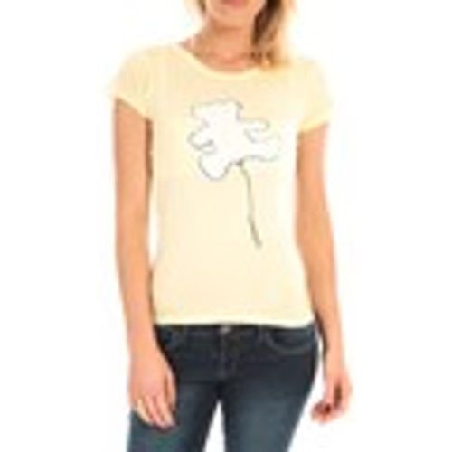 T-shirt T-Shirt Pics Printe Ours Jaune - LuluCastagnette - Modalova