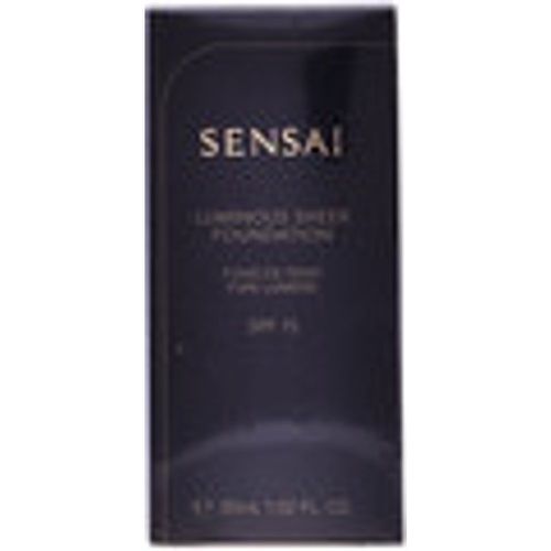 Fondotinta & primer Luminous Sheer Foundation ls204-honey Beige - Sensai - Modalova