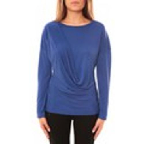 T-shirts a maniche lunghe T-shirt CQTW14303 Bleu - Coquelicot - Modalova