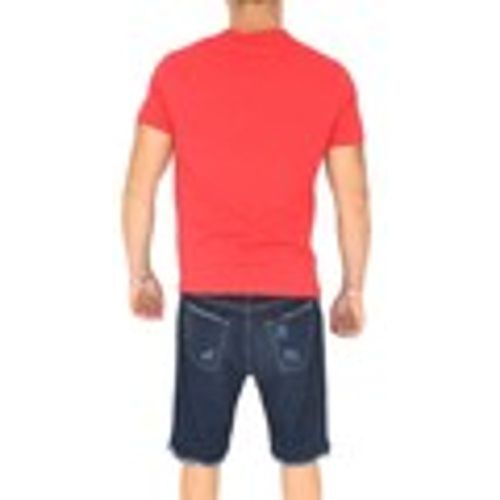 T-shirt T- shirt basic uomo in cotone elastico corallo slim fit g - Malu Shoes - Modalova