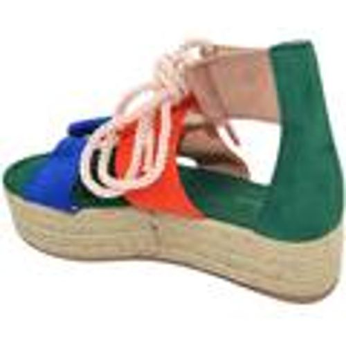 Tronchetti Sandalo basso donna espadrillas con para alta colorati camoufla - Malu Shoes - Modalova