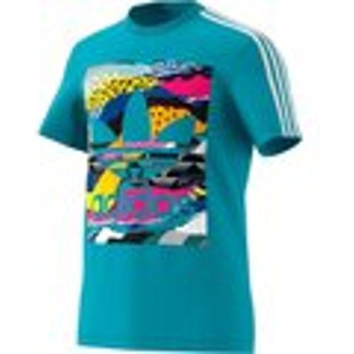 T-shirt Los Angeles Tee Box Gra - Adidas - Modalova