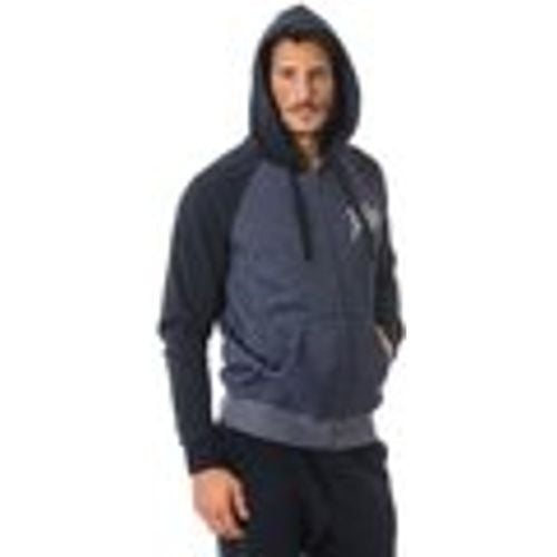 Felpa Felpa Uomo Mossa Full Zip Con Cappuccio - Everlast - Modalova