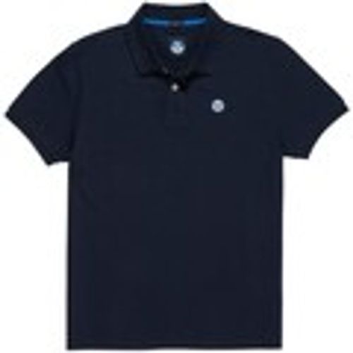 Polo Polo Uomo W/Logo Piquet - North Sails - Modalova