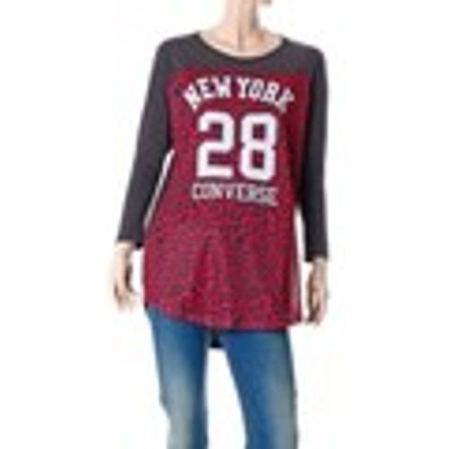 T-shirts a maniche lunghe T-shirt donna Authentic Lady Mesh Leopard - Converse - Modalova