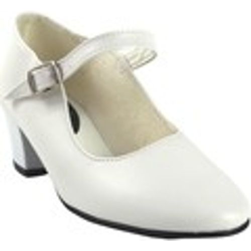 Scarpe Zapato flamenca-correa blanco - Bienve - Modalova