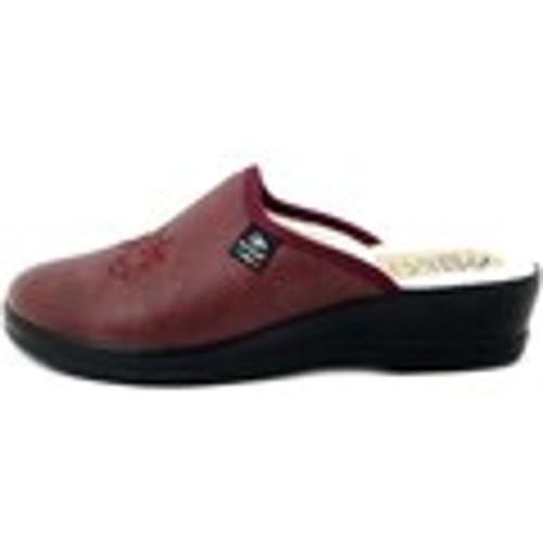 Pantofole Pantofole Donna in Eco Pelle, Fodera Lana-63Q53 - Fly Flot - Modalova