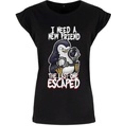 T-shirts a maniche lunghe I Need A New Friend - Psycho Penguin - Modalova