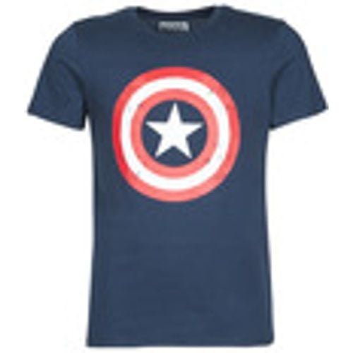 T-shirt MARVEL CAPTAIN AMERICA LOGO - Yurban - Modalova