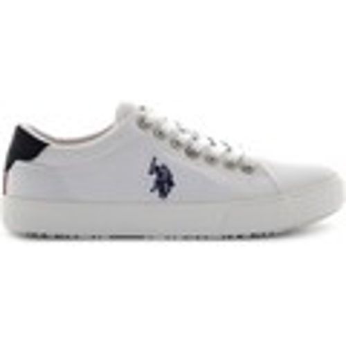 Stivaletti scarpe uomo sneakers basse MARCS4082S0/CY1 JAXON-WHI - U.S Polo Assn. - Modalova