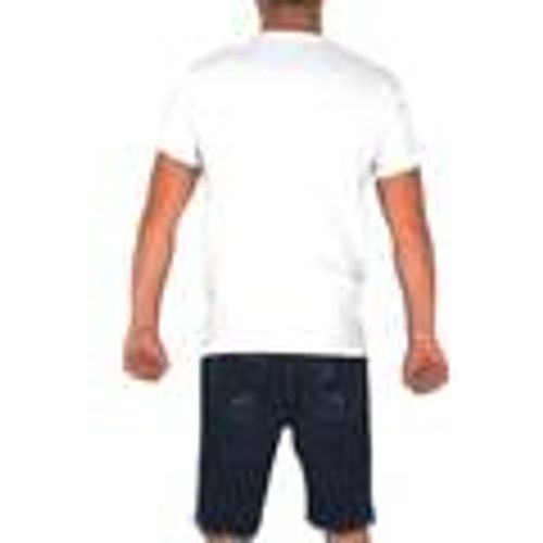 T-shirt T- shirt basic uomo in cotone slim fit girocollo con cuc - Malu Shoes - Modalova