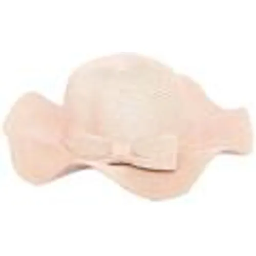 Cappelli Cappello parasole di paglia ondulato cipria donna elegante - Malu Shoes - Modalova