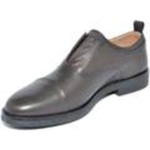 Scarpe Scarpe uomo stringate vera pelle crust mezza punta spaz - Malu Shoes - Modalova