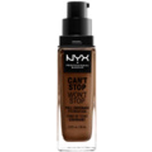 Fondotinta & primer Can't Stop Won't Stop Full Coverage Foundation cocoa - Nyx Professional Make Up - Modalova