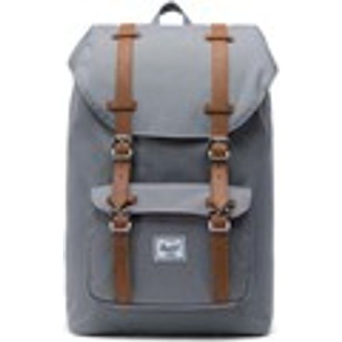 Zaini Little America Mid-Volume Grey/Tan Synthetic Leather - Herschel - Modalova