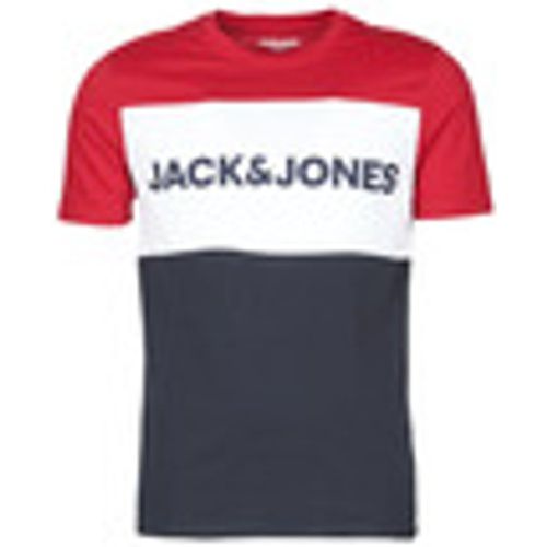 T-shirt JJELOGO BLOCKING - jack & jones - Modalova