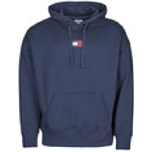 Felpa TJM TOMMY BADGE HOODIE - Tommy Jeans - Modalova