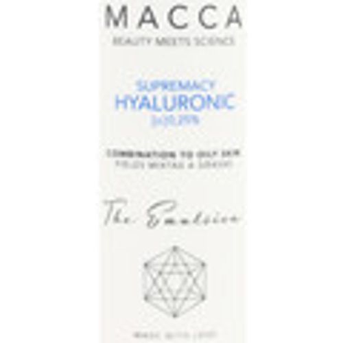 Idratanti e nutrienti Supremacy Hyaluronic 0,25% Emulsione Mista A Oleosa - Macca - Modalova