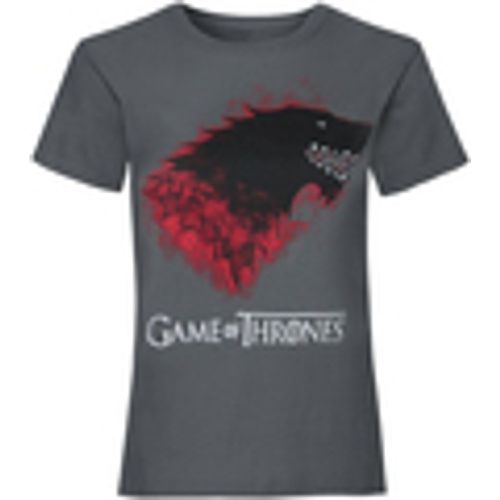 T-shirts a maniche lunghe Bloody Direwolf - Game Of Thrones - Modalova