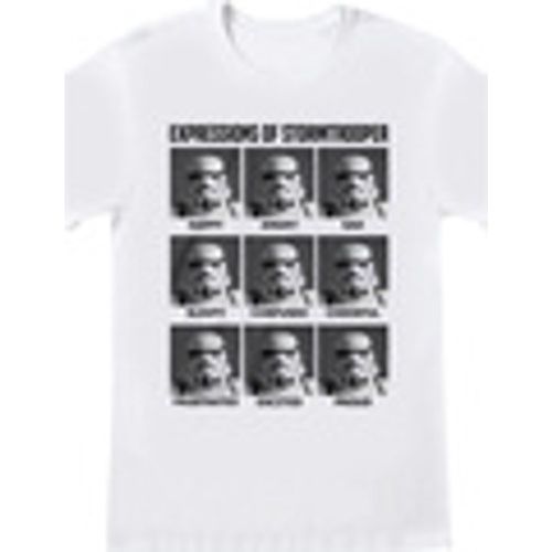 T-shirts a maniche lunghe Expressions Of Stormtrooper - Disney - Modalova