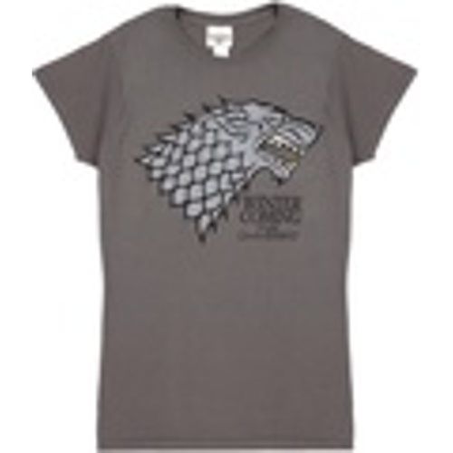T-shirts a maniche lunghe Stark Sigil - Game Of Thrones - Modalova