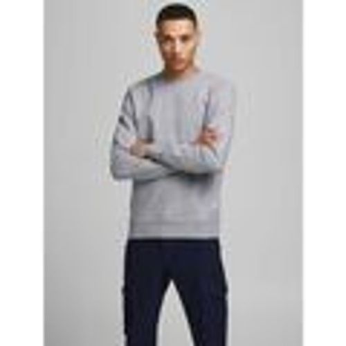 Felpa 12181903 CREW NECK-LIGHT GREY MELANGE - jack & jones - Modalova