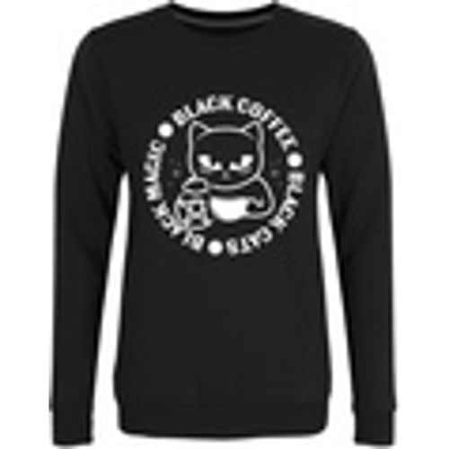 Felpa Black Cats Black Magic Black Coffee - Grindstore - Modalova