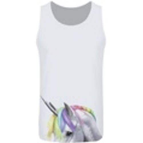 T-shirt senza maniche Rainbow Unicorn - Inquisitive Creatures - Modalova