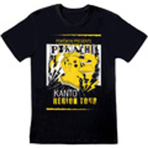 T-shirts a maniche lunghe Kanto Region Tour - Pokemon - Modalova