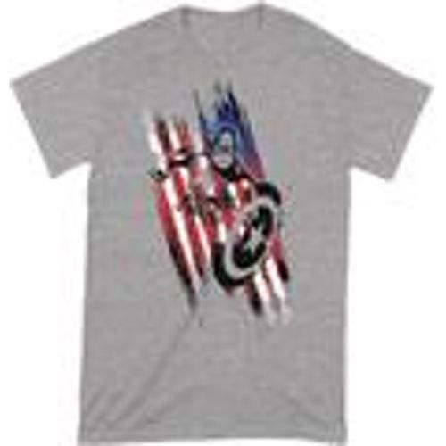 T-shirts a maniche lunghe BI102 - Captain America - Modalova