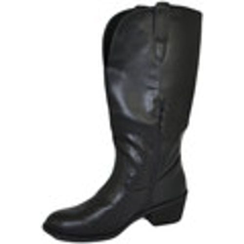 Stivali Camperos stivale donna cowboy texano liscio con zip e punt - Malu Shoes - Modalova