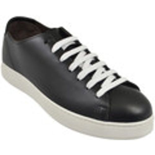 Sneakers Sneakers uomo in vera pelle con talloncino in pelle tono s - Malu Shoes - Modalova