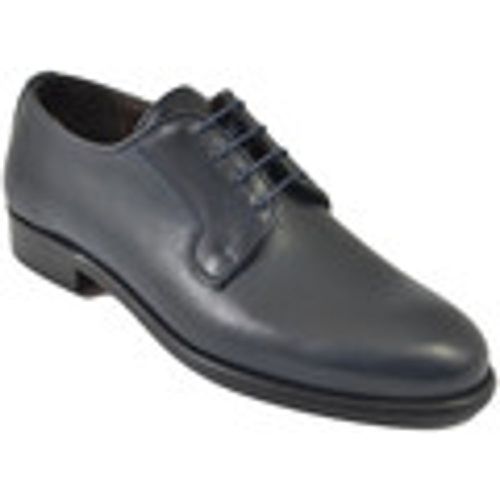 Classiche basse Scarpe uomo stringate vera pelle spazzolata a mano fondo cl - Malu Shoes - Modalova