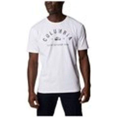 T-shirt & Polo M GRAPHIC SS TEE BLANC - Columbia - Modalova
