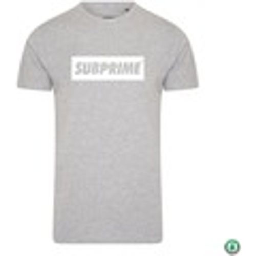 T-shirt Subprime Shirt Block Grey - Subprime - Modalova