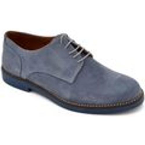 Scarpe Scarpe uomo stringate in vera pelle morbida scamosciata pun - Malu Shoes - Modalova