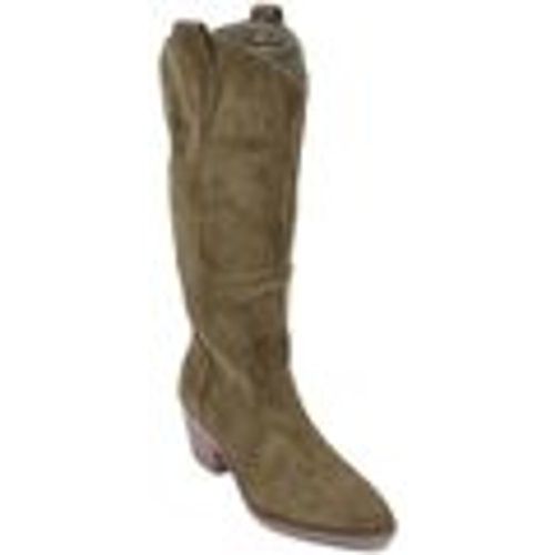 Stivali Stivali camperos donna in camoscio militare altezza ginoc - Malu Shoes - Modalova