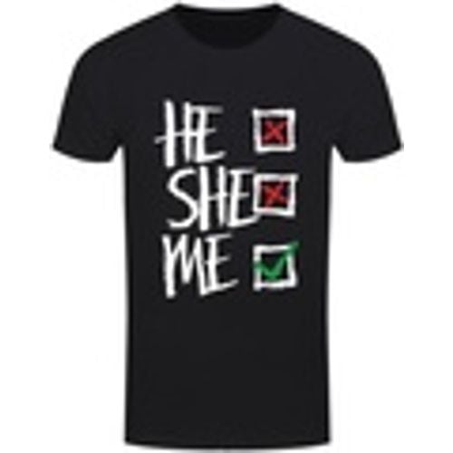 T-shirts a maniche lunghe He She Me - Grindstore - Modalova