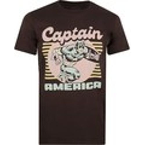 T-shirts a maniche lunghe 70's - Captain America - Modalova