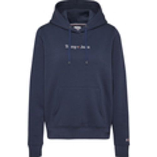 Maglione Reg Serif Linear Hoodie - Tommy Jeans - Modalova