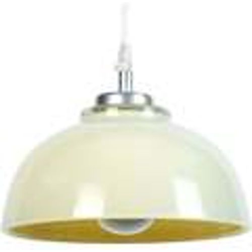 Lampadari, sospensioni e plafoniere Lampada a sospensione tondo vetro crema - Tosel - Modalova