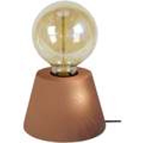 Lampade d’ufficio lampada da comodino tondo legno rame - Tosel - Modalova