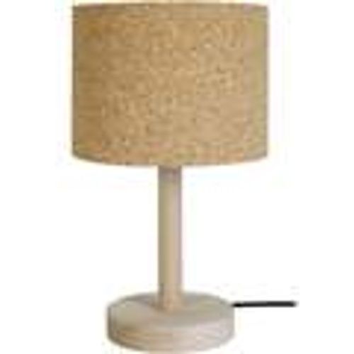 Lampade d’ufficio lampada da comodino tondo legno naturale e sughero - Tosel - Modalova