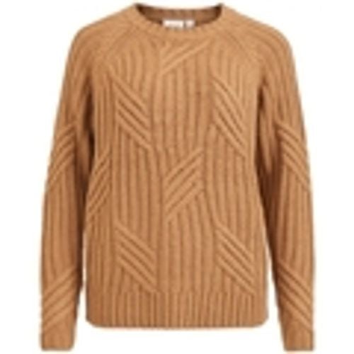 Maglione Knit Malina L/S - Toasted Coconut - Vila - Modalova