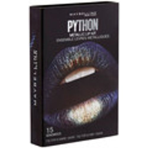 Cofanetto ombretti Python Metallic Lipstick Kit - 15 Venomous - Maybelline New York - Modalova
