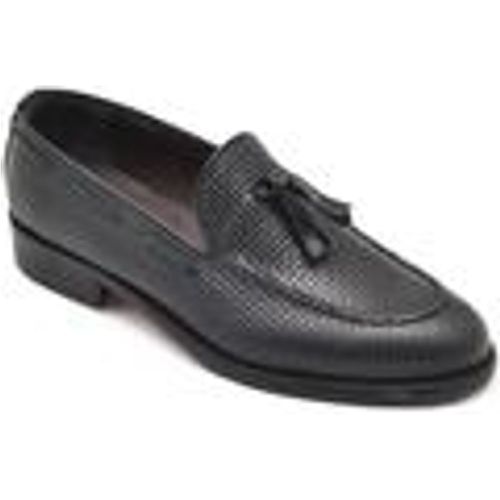 Scarpe Scarpe mocassino nappine uomo elegante vera pelle trama a q - Malu Shoes - Modalova