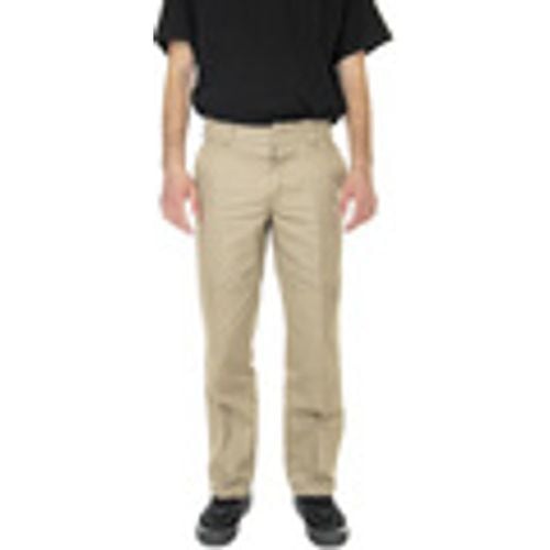 Pantaloni Slim Straight Double Knee Rec Khaki - Dickies - Modalova