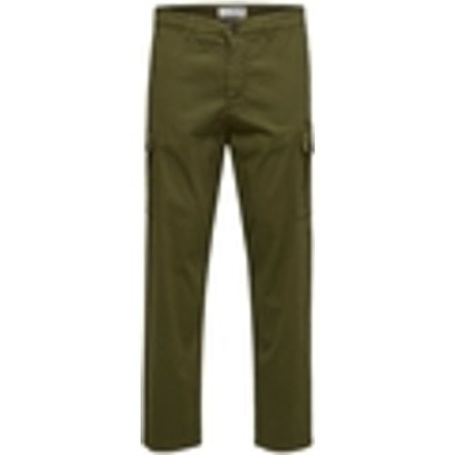 Pantaloni Noos Slim Tapered Wick Cargo Pants - Winter Moss - Selected - Modalova