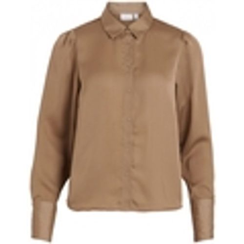 Camicetta Shirt Renny L/S - Walnut - Vila - Modalova