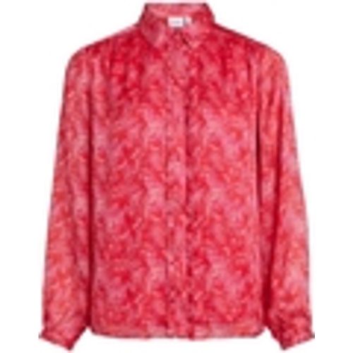 Camicetta Shirt Layla Vie L/S - Pink Yarrow - Vila - Modalova